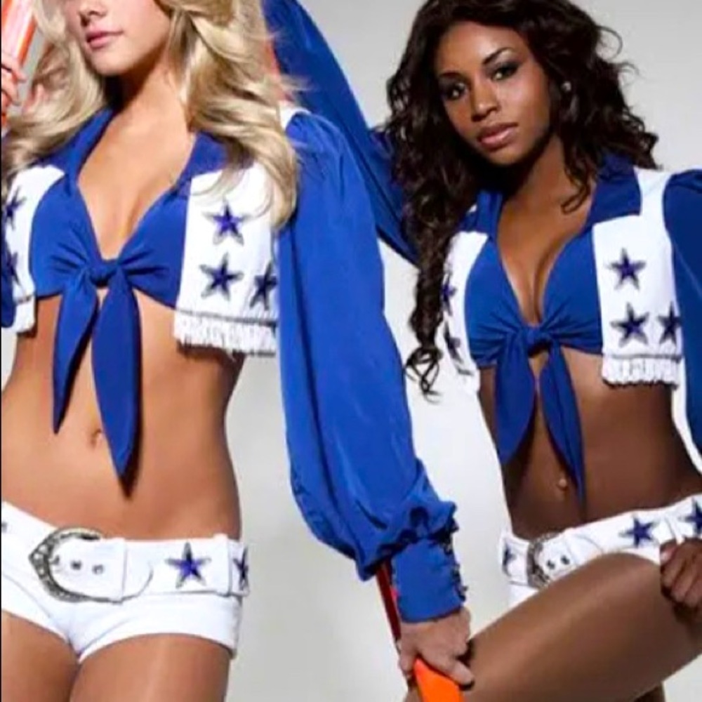 Dallas Cowboys Cheerleader Costume NWOT fits size XS/SM